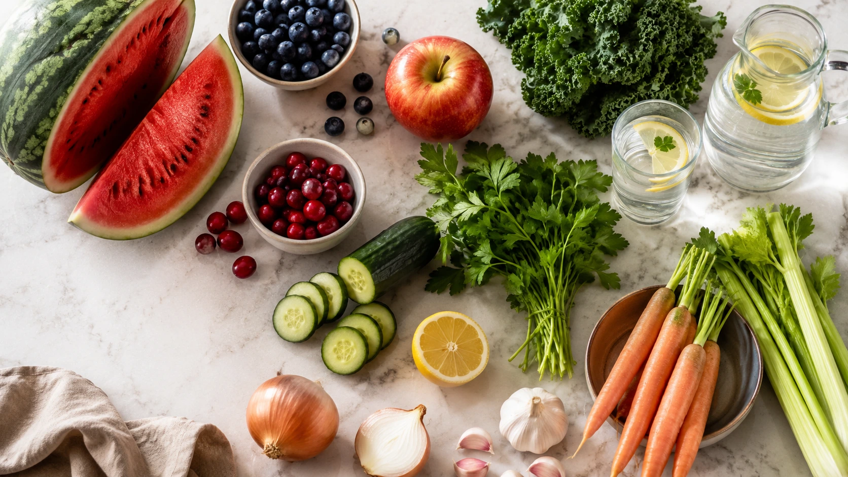 12 Aliments qui nettoient les reins