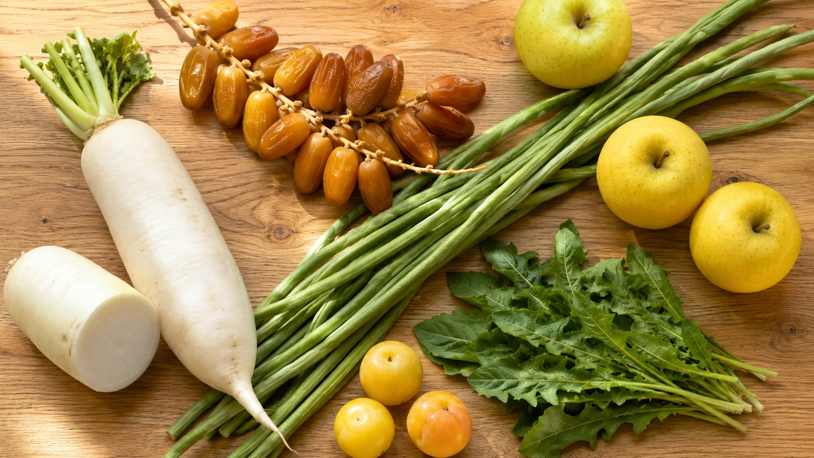 Fruit et légume en D