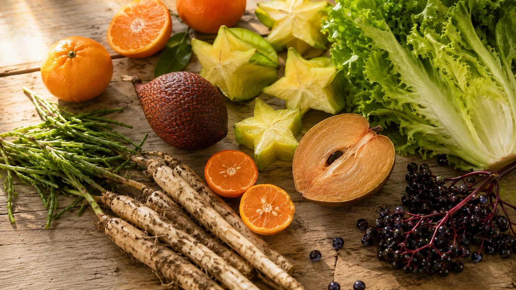 Fruit et légume en S