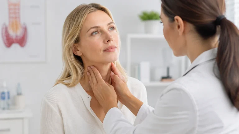 thyroïde symptômes chez la femme