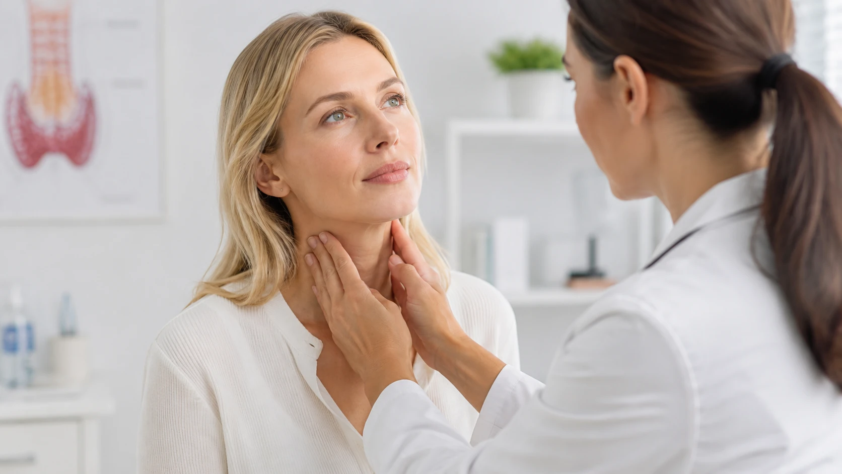 thyroïde symptômes chez la femme