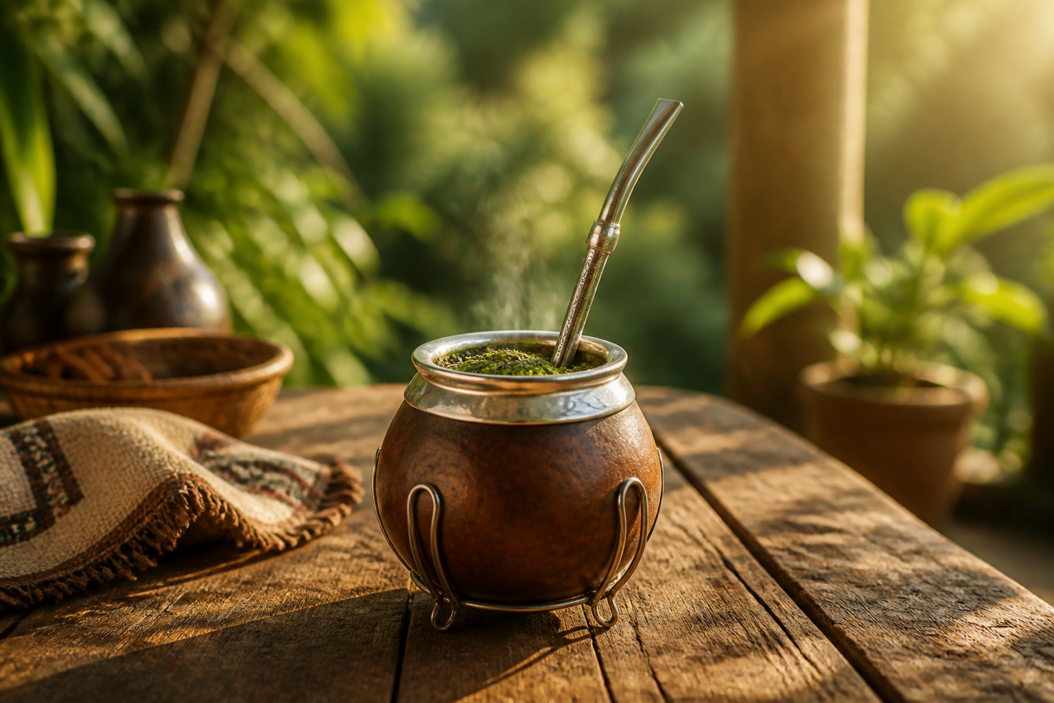 Mate rituel denergie naturelle