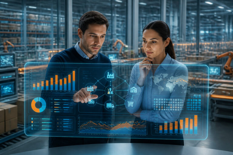 Analyse de donnees logistiques futuristes